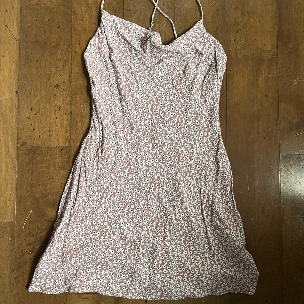 Abercrombie & Fitch Pink Floral Mini Dress